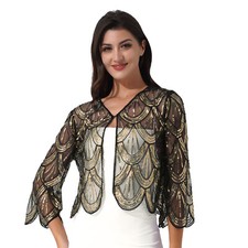 UK Women Hollow Lace Cardigan