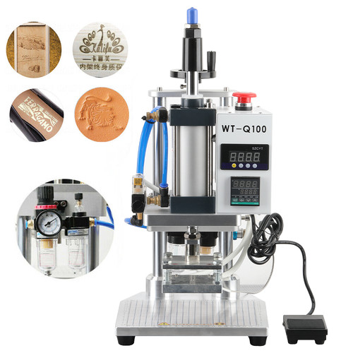 Air operated hot - foil, stamping