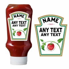 Personalised Joke Ketchup