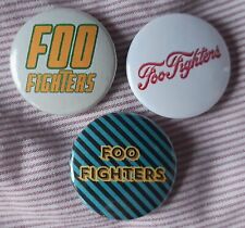 Foo Fighters three 25mm button