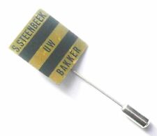 S75 S Steenbeck Bakker Baker Netherlands vintage advertising tie lapel pin badge
