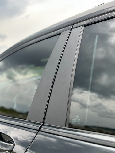 Matte black pillar posts - pillar,