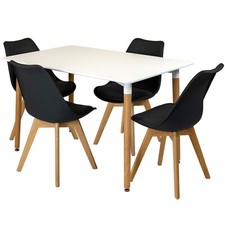 Rectangular dining table - rectangular, set