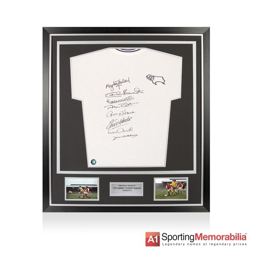 Framed multi signed - framed, multi-signed