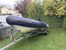 RIB boat for sale with outboard