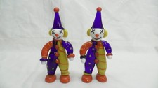 2x Hand-blown Murano Art Glass