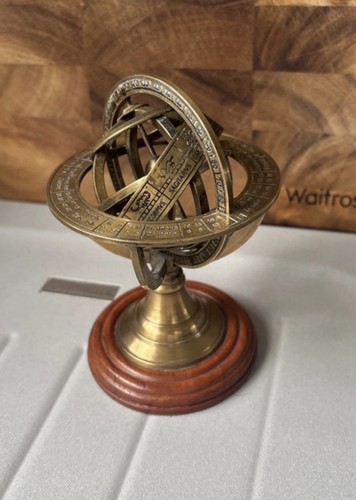 Armillary compact brass - armillary,