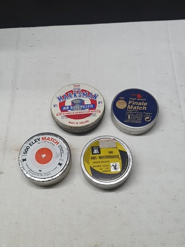 Vintage pellet tins - 4,