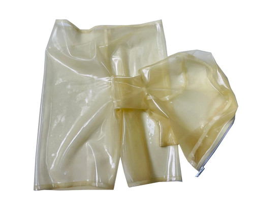 Latex rubber gummi mask hood - gummi,