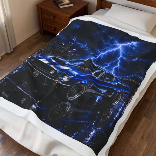 Blue shelby mustang gt500 - shelby,