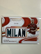 2025 Panini Immaculate Collection - Zlatan Ibrahimovic /14 Patch - AC Milan