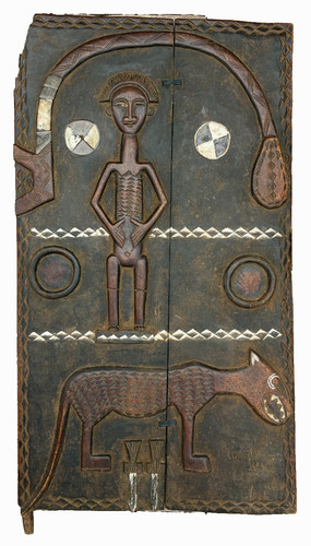 West african carved wooden - west,