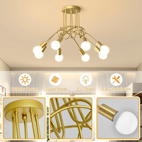 Head industrial chandelier - 8,