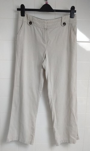 Bhs linen off white beige - bhs, white/beige