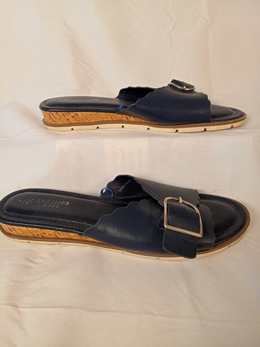Ladies blue leather - tu, buckle