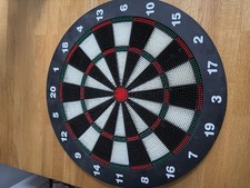 Kids Indoor Dart Board  - Wall Mounted Or Free Standing With Darts And Stand