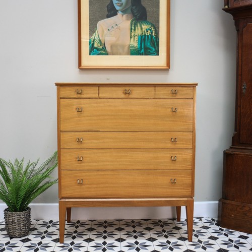 Alfred cox walnut chest - cox, of