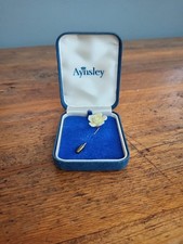 Aynsley Vintage Fine Bone China Yellow Rose Brooch Pin