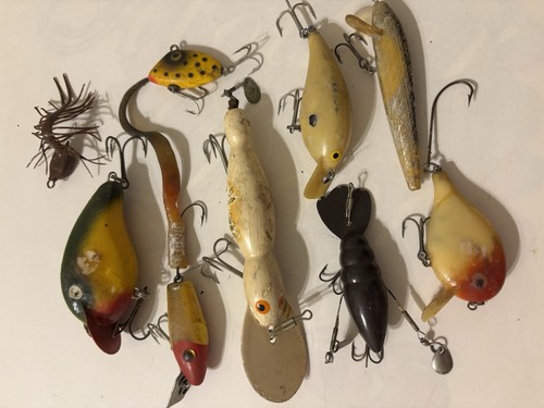 Assorted vintage fishing - assorted,