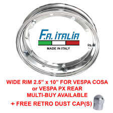 Vespa Cosa  2.5 x 10" SPLIT