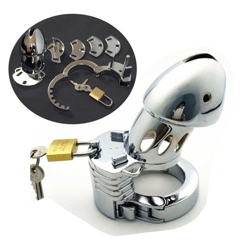 Metal chastity cage - metal,
