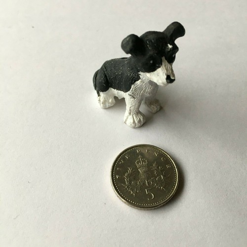 Dolls house sheep - house, dog