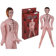 Sexy Man Inflatable Blow Up Doll Funny Secret Santa Joke Christmas Hen Party