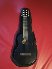 Yamaha Gl-1 Guitalele Black 6 String Acoustic Classical Guitar W/bag Mini