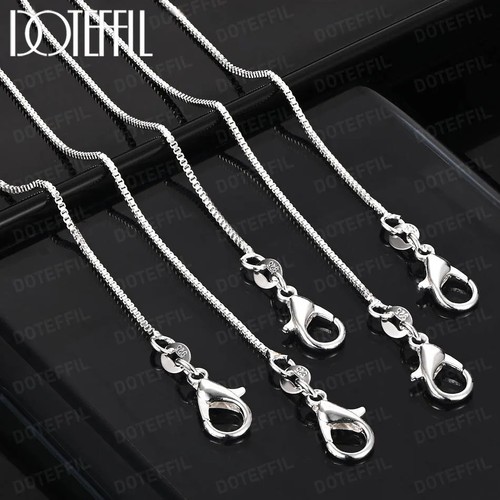 925 sterling silver 1mm box - 925,