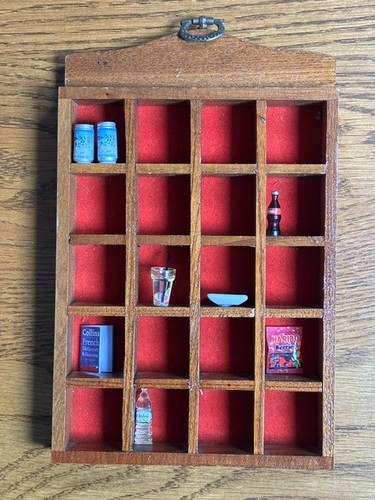 Vintage wooden curio trinket - wooden,
