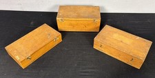 Three Vintage Wooden