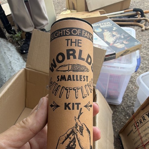World smallest whittling - world’s,
