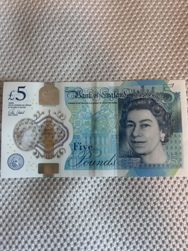 Aa01 five pound polymer - aa01, £5
