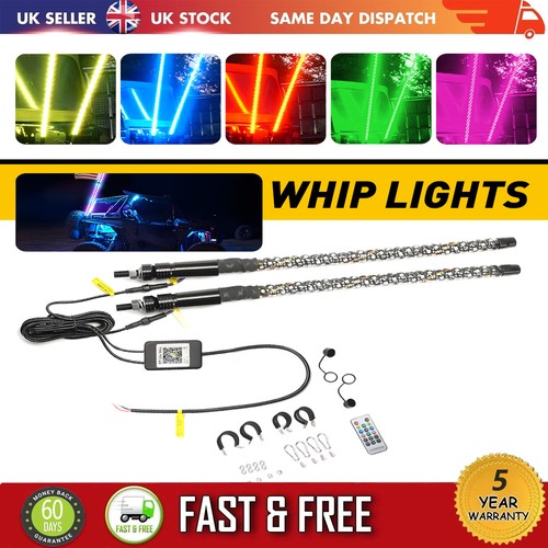 2pcs led whip lights antenna - led,