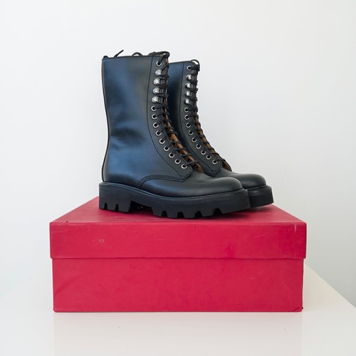 Grenson mavis leather combat - mavis,