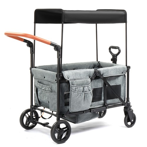Folding stroller wagon - folding, for