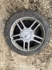 Wheel And Hub Cap From A 2009 Champion R484 Rotary Petrol Lawn Mower.