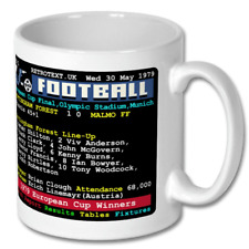 Nottingham Forest 1979 European Cup Winners Brian Clough Teletext Mug