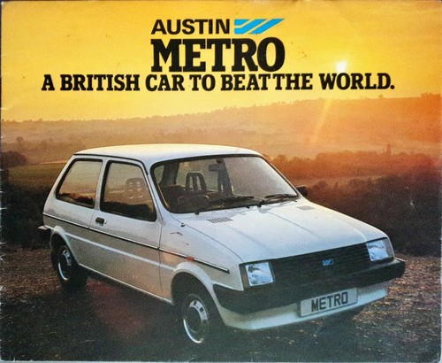 Austin metro brochure 1980 - metro,