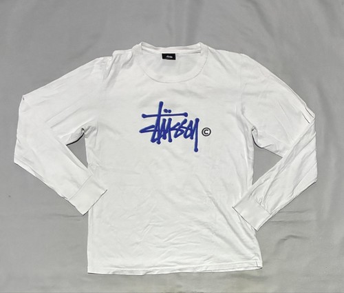 Stussy shirt mens small white - stussy,