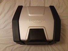 OEM Triumph Tiger 800 Motorbike Top Box official luggage w/ two keys