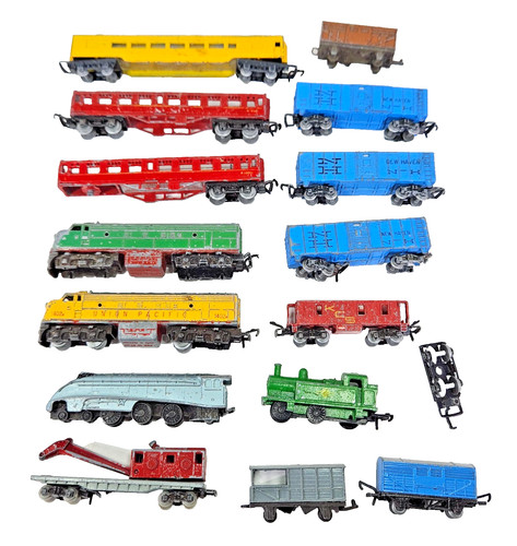 Rake gauge train - of, cars