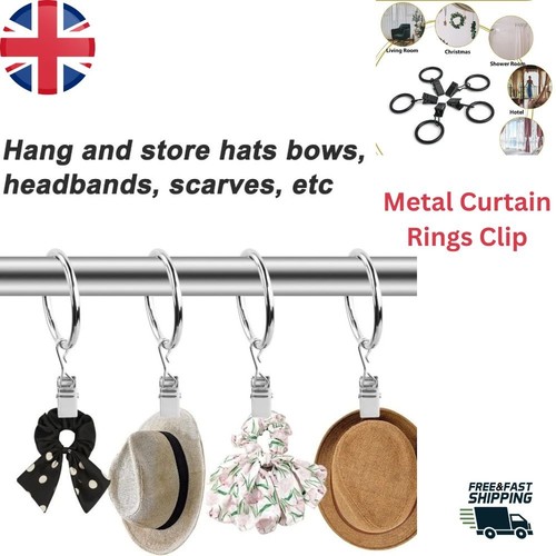 Heavy duty metal - curtain, rings