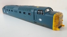 Lima OO Gauge EE Type 5 Class 55 Deltic Diesel Loco Body & Glazing BR Blue 55013