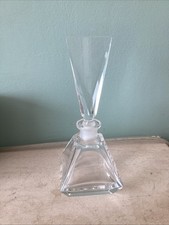 Glass Perfume Bottle Art Deco