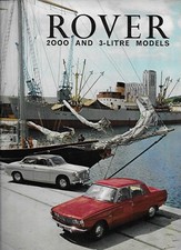 1967 Rover car brochure + price list: Rover 2000/TC (P6) & 3-Litre Mark III (P5)