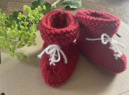 Alpaca baby booties ugg boots - alpaca,