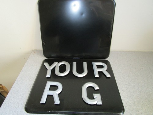 Classic car number plate - car,