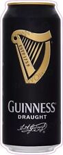 Guinness Draught can sticker