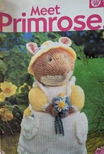 ALAN DART Primrose Mouse toy knitting pattern Brambly Hedge